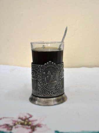 Доспехи стакана - подстаканник. Доспехи стакана - подстаканник.