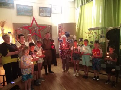 Акция свеча памяти